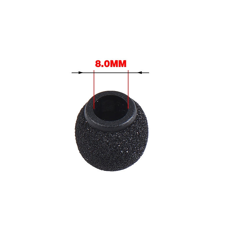 领夹麦海绵套内径8.0mm